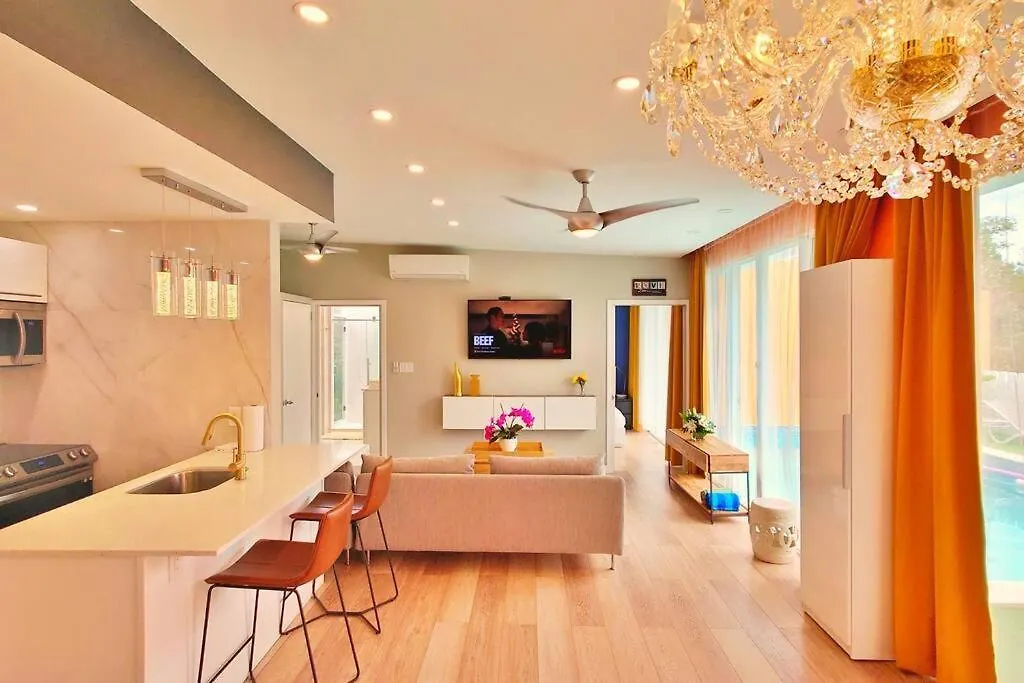 Brand New Luxury Private Pool Villa Quartz - 5 Mins Walk To #Sapphire Beach East End  0*, East End (Saint Thomas) Amerikanska Jungfruöarna