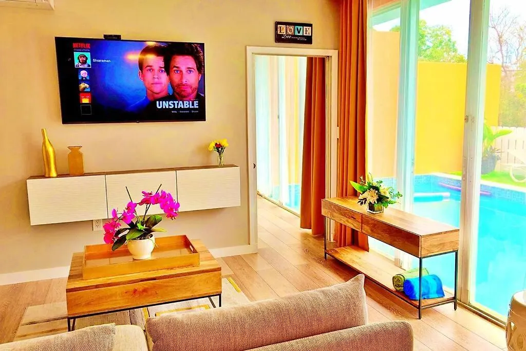 Lägenhet Brand New Luxury Private Pool Villa Quartz - 5 Mins Walk To #Sapphire Beach East End