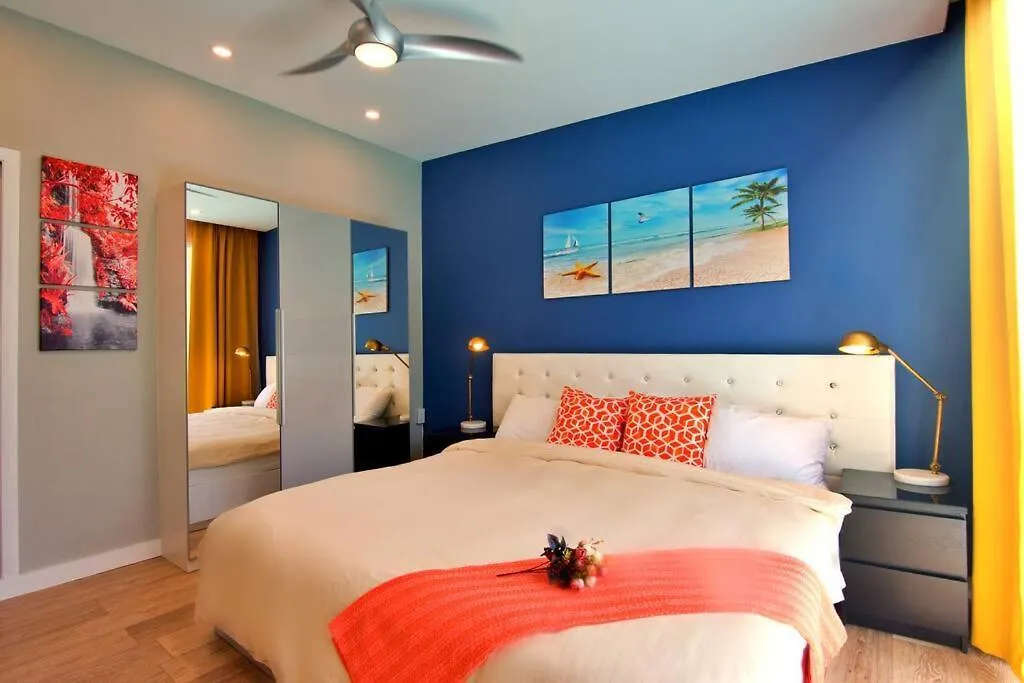 Lägenhet Brand New Luxury Private Pool Villa Quartz - 5 Mins Walk To #Sapphire Beach East End